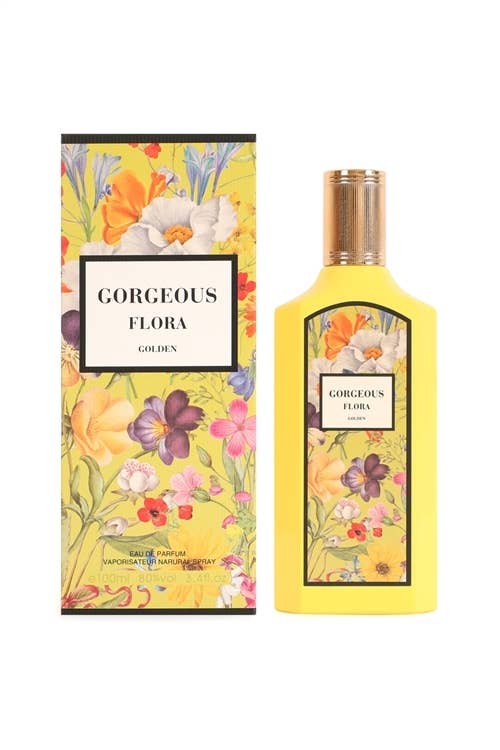 GORGEOUS FLORAL GOLDEN