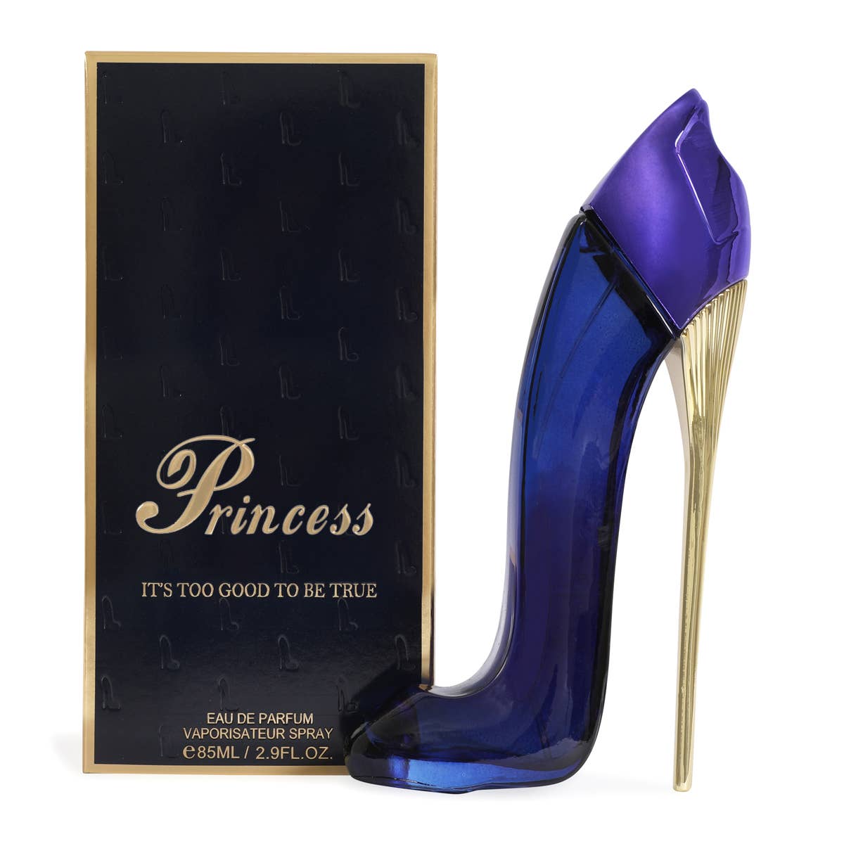 Princess High Heels Blue Spray Perfume For Women