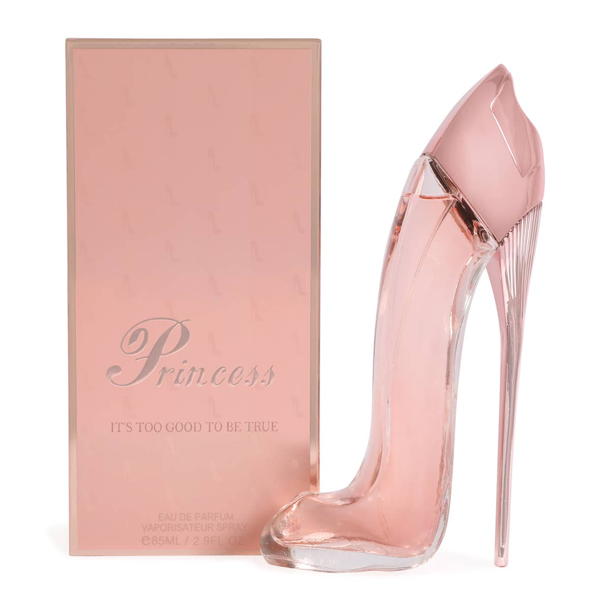Princess High Heels Pink Spray Perfume For Women