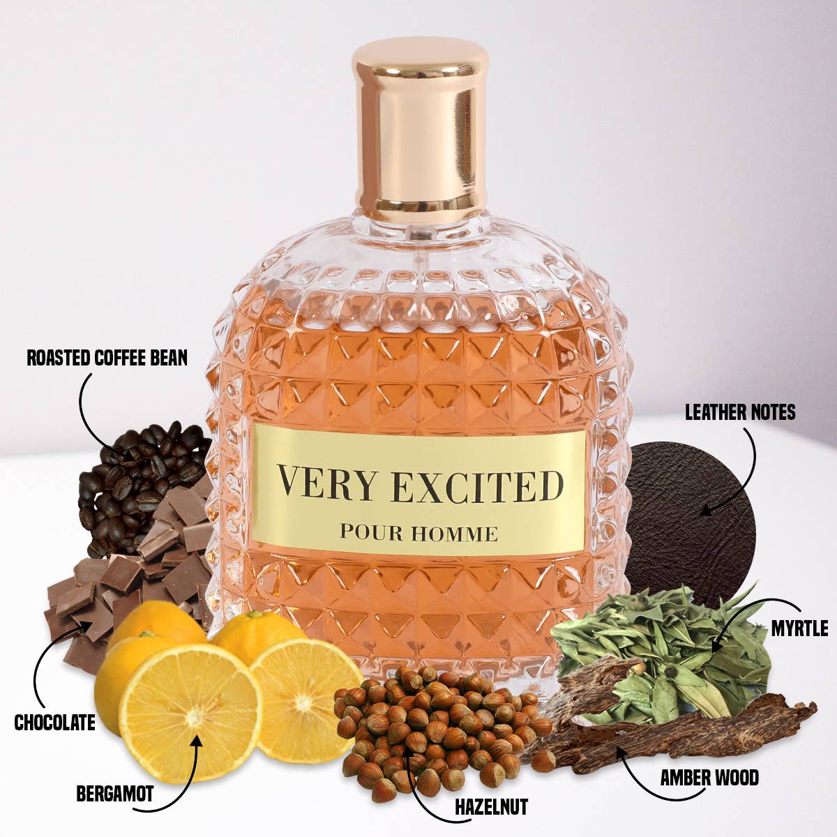 Very Excited Spray Cologne Eau De Toilette For Men