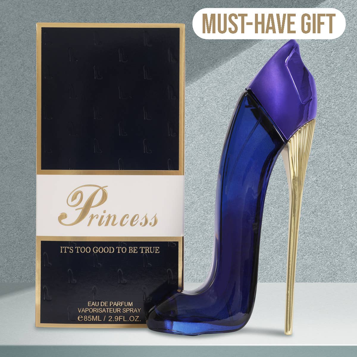 Princess High Heels Blue Spray Perfume For Women